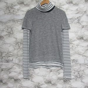 Free People We the Free Turtleneck Top Size Medium